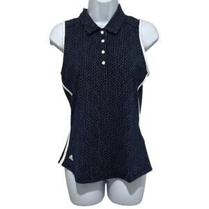Adidas Golf Women’s Ultimate Stripe Polo Shirt Sleeveless, XS, NWT